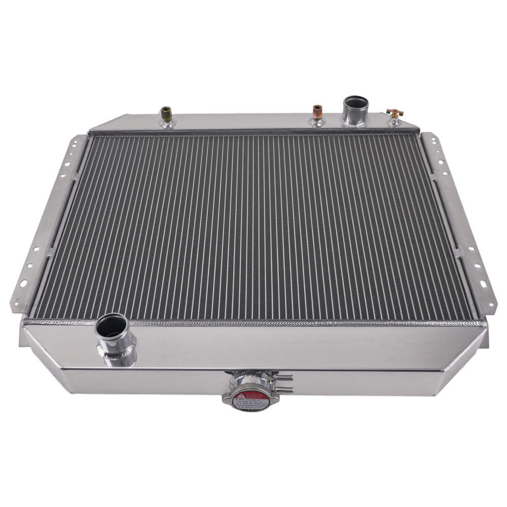 3Row Aluminum Radiator compatible for Ford F-Series/Bronco V8 1968-1979 KKS433
