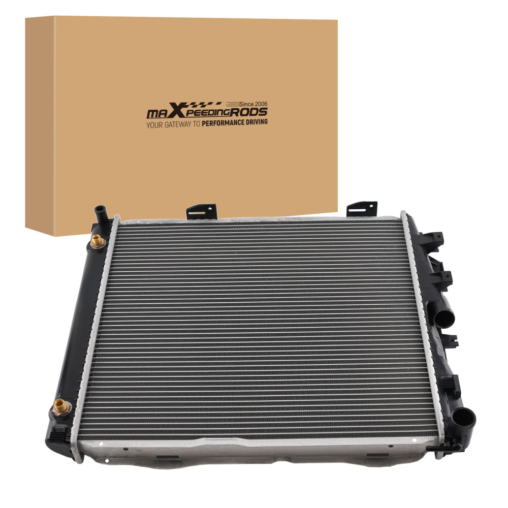 Aluminum Coolant Radiator Assembly compatible for Mercedes-Benz 260E 300E 1986-1995