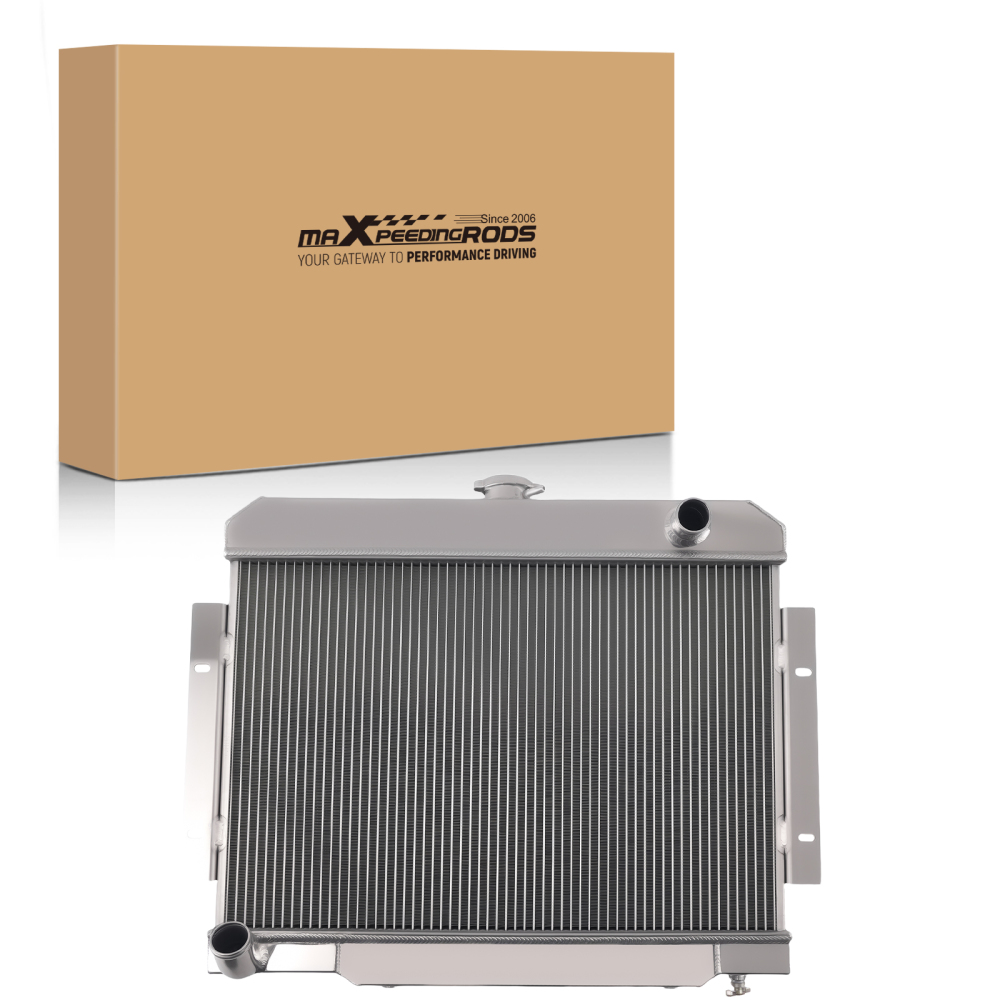 3 Row Aluminum Engine Cooling Radiator compatible for Jeep CJ5 CJ7 1972-1986 CC583 CU583