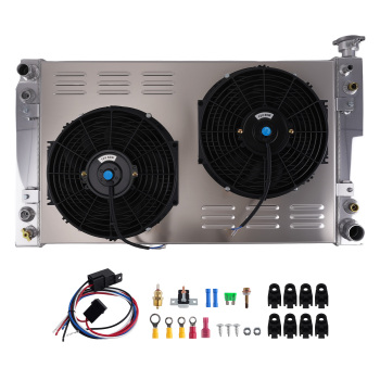 3Row Aluminum Radiator compatible for Chevrolet C1500 C2500 K1500 K2500 5.7L 1988-99 622