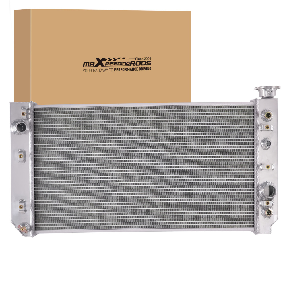 3 Row Aluminum Cooling Radiator compatible for Chevy S10 Pickup 4.3L V6 1988-1993 Q681
