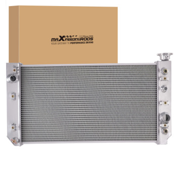 3 Row Aluminum Cooling Radiator compatible for Chevy S10 Pickup 4.3L V6 1988-1993 Q681