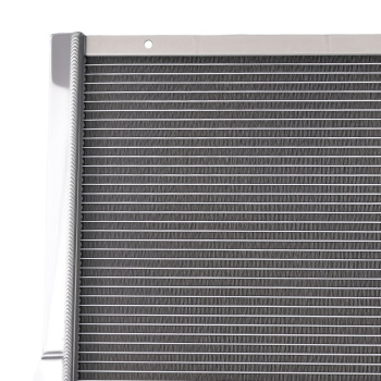 3 Row Aluminum Radiator Shroud Fan compatible for Chevrolet Corvette V8 5.0L 5.7L 1977-1982