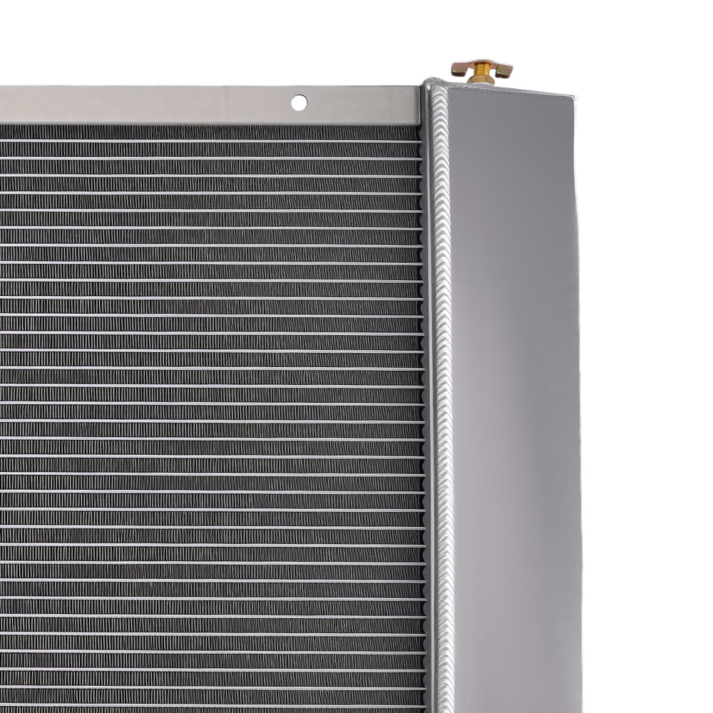 3 Row Aluminum Radiator Shroud Fan compatible for Chevrolet Corvette V8 5.0L 5.7L 1977-1982