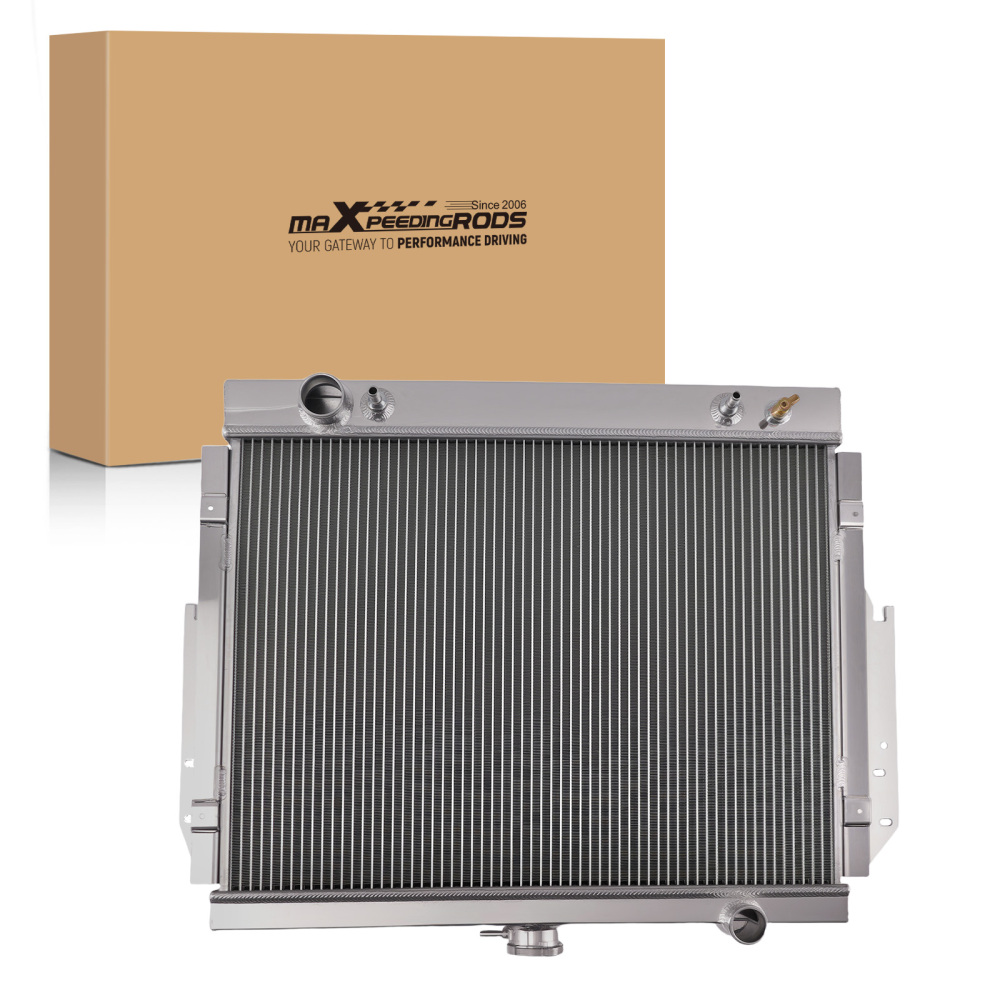 3 Row Aluminum Radiator compatible for Dodge D100 D150 5.2L 5.9L V8 1979-1991 959