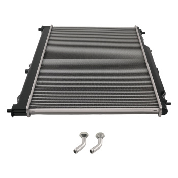 1-Row Aluminum Radiator compatible for Mazda CX-9 3.5L 3.7L 07-15 CU2986 AT/MT Trans Cooler