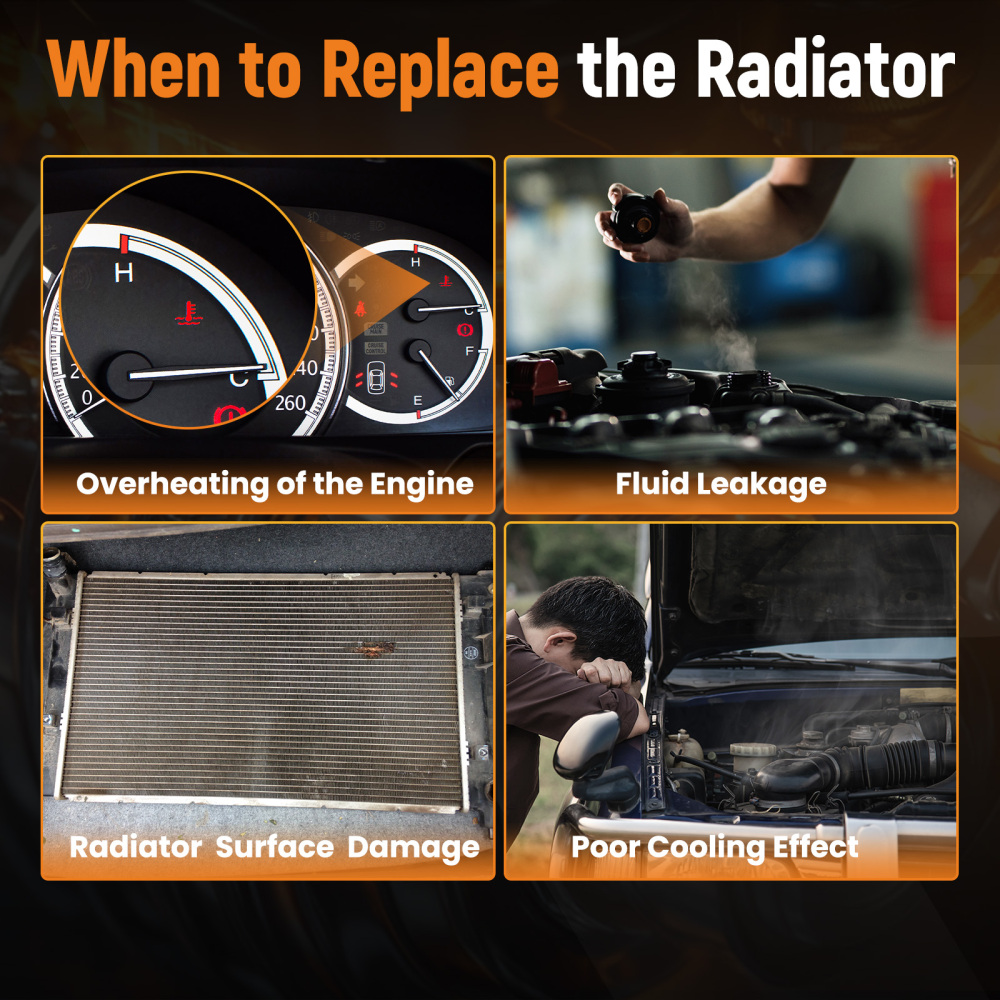 Aluminum Core Radiator compatible for Subaru Impreza 2017-2023 CU13748 13748 SU3010666