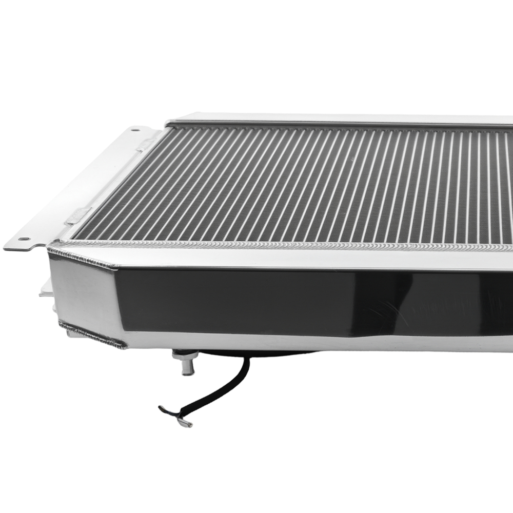 4 Row Aluminum Cooling Radiator Shroud Fan compatible for Holden HQ HJ HX HZ V8 1971-1980