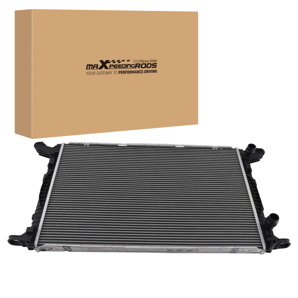 Radiador Aluminio compatible para Audi A4 A5 A6 Q7 2.0L 2017-2021 8W0121251L 8W0121251AK
