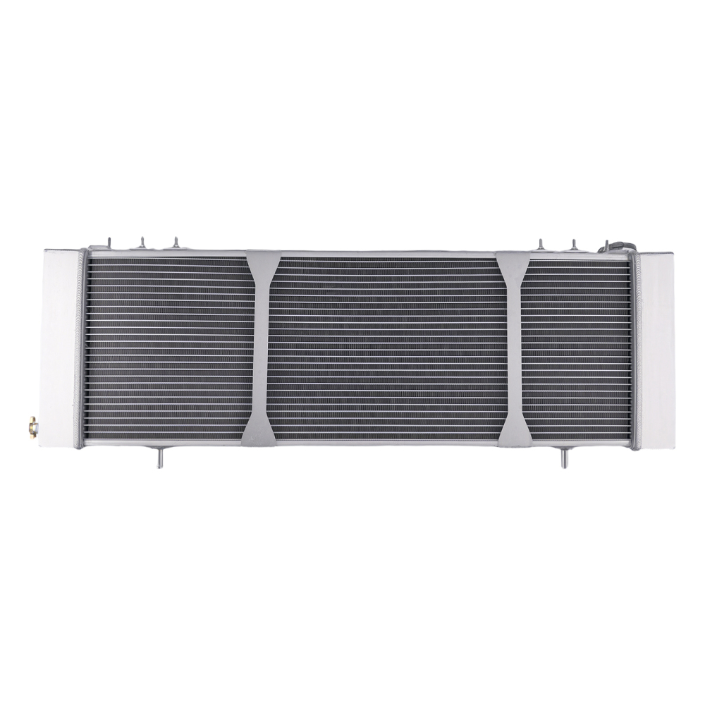 3Row Aluminum Radiator Shroud Fan Assembly compatible for Jeep Cherokee 2.5L 1995-00 CC1193