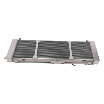 3 Row Aluminum Coolant Radiator Shroud Fan compatible for Jeep Cherokee XJ 1991-2001 DPI78