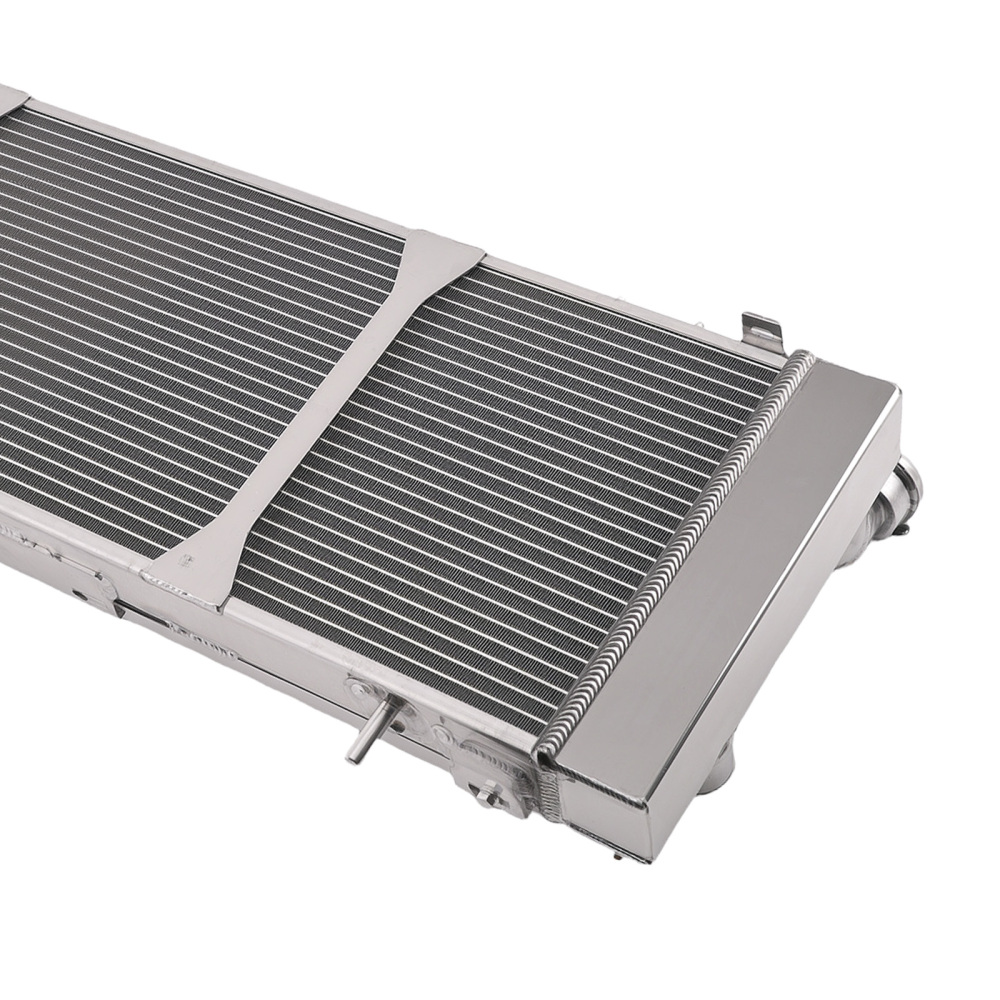 3 Row Aluminum Coolant Radiator Shroud Fan compatible for Jeep Cherokee XJ 1991-2001 DPI78