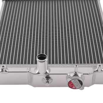 Aluminum Cooling Radiator compatible for Honda Civic 92-00 19010P08003 3Row AT Trans