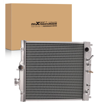Aluminum Cooling Radiator compatible for Honda Civic 92-00 19010P08003 3Row AT Trans