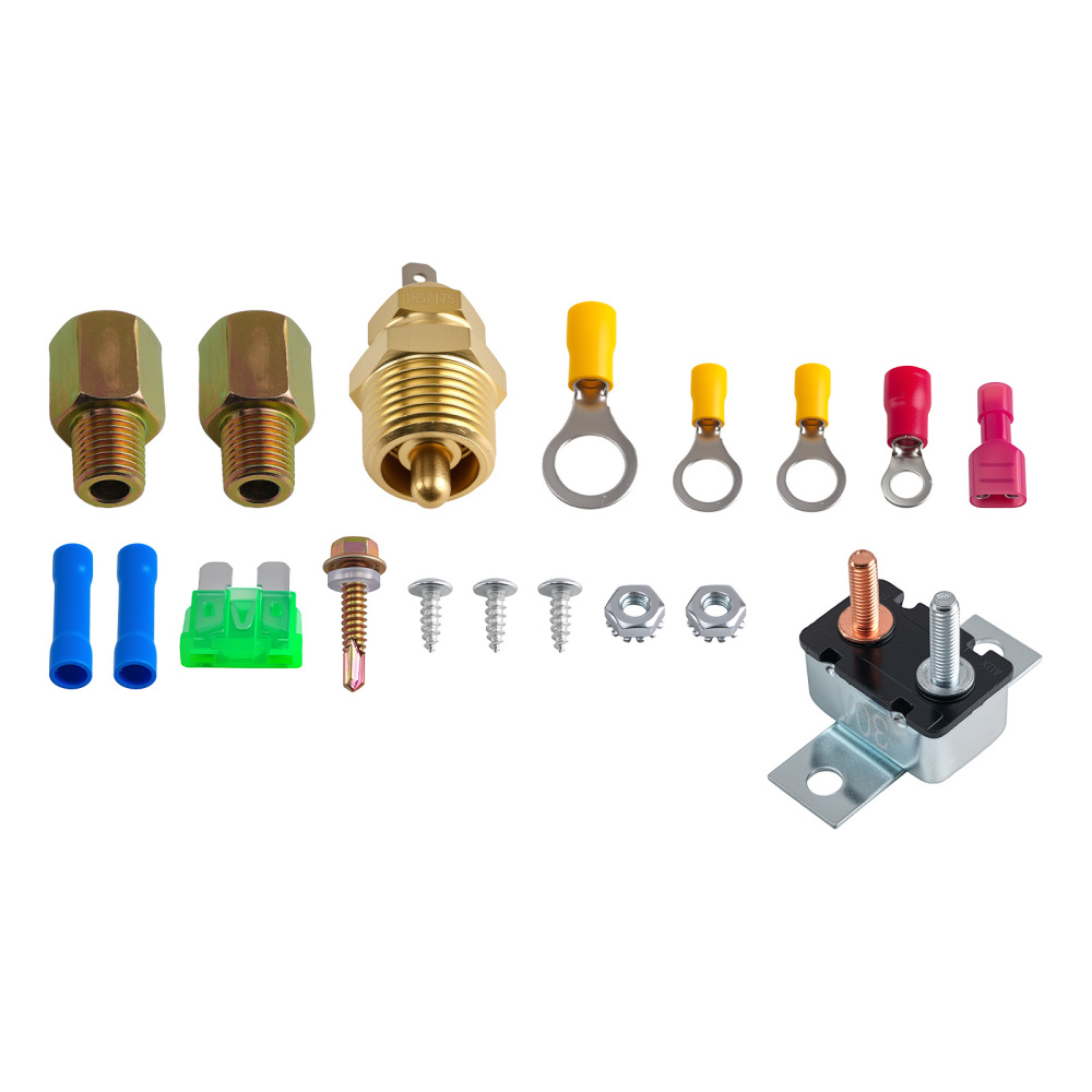 3-Row Aluminum Radiator compatible for Ford F-Series V8 Engine 1983-1997 SPTCU1451 AT