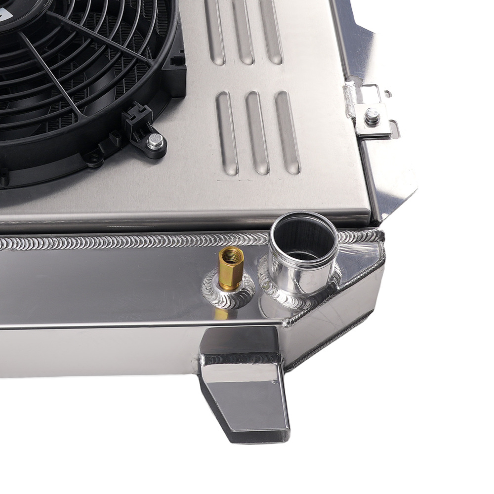 3-Row Aluminum Radiator compatible for Ford F-Series V8 Engine 1983-1997 SPTCU1451 AT