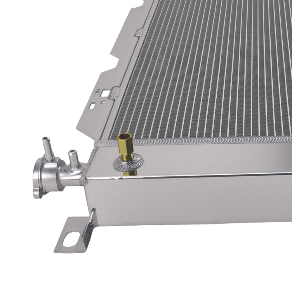 4 Row Radiator compatible for Ford F-Series F150 F250 F350 Bronco V8 1983-1997 CC1451