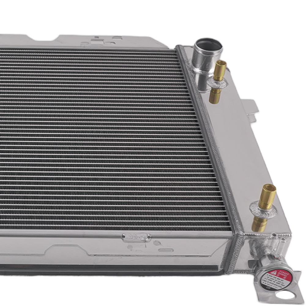 4 Row Radiator compatible for Ford F-Series F150 F250 F350 Bronco V8 1983-1997 CC1451