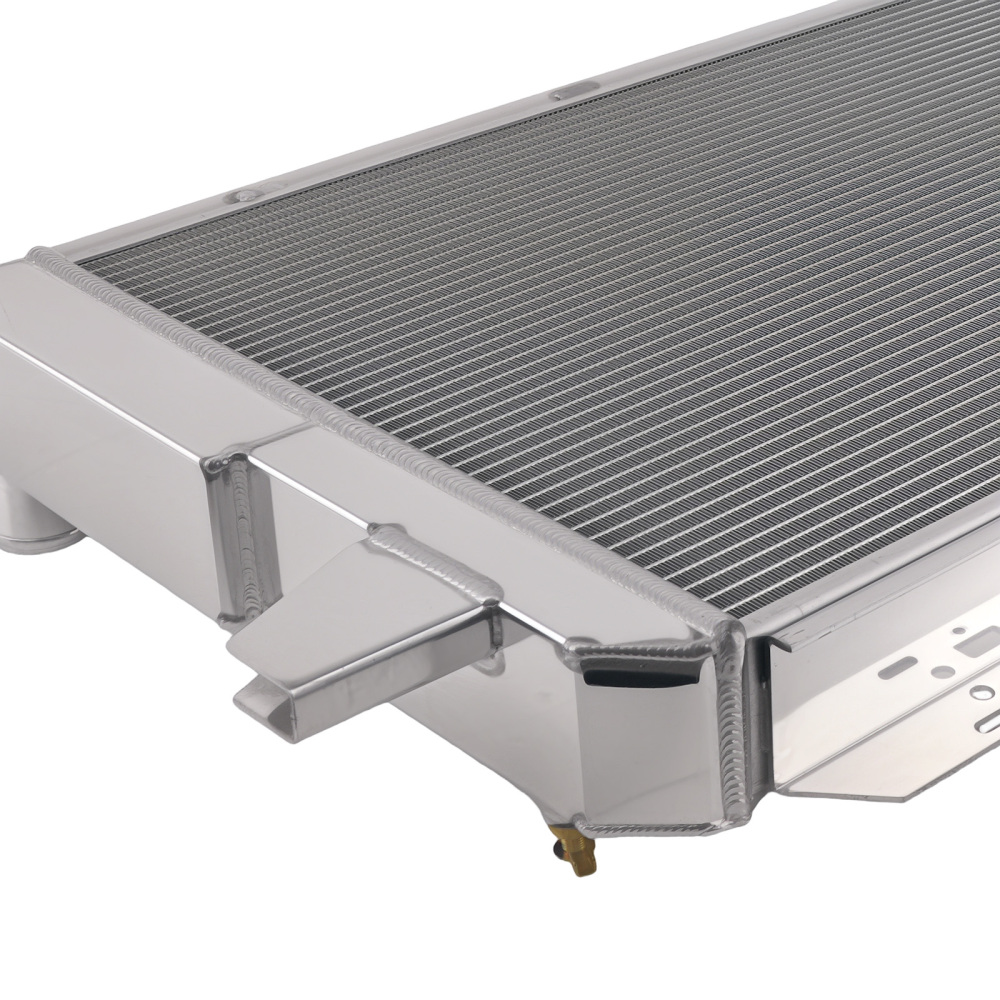 4 Row Radiator compatible for Ford F-Series F150 F250 F350 Bronco V8 1983-1997 CC1451
