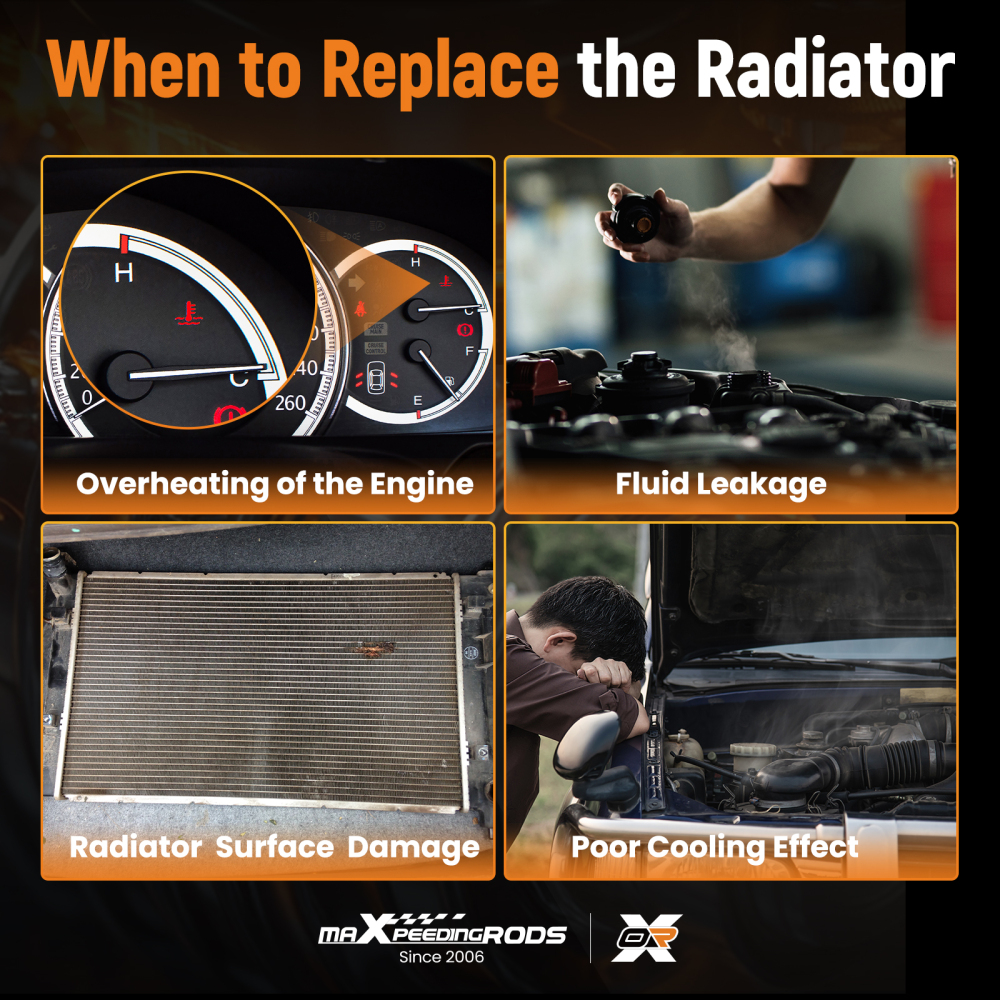 2 Row Aluminum Radiator compatible for Ford F-250 F-350 Bronco F-150 85-97 5.0L F2TZ8005KA