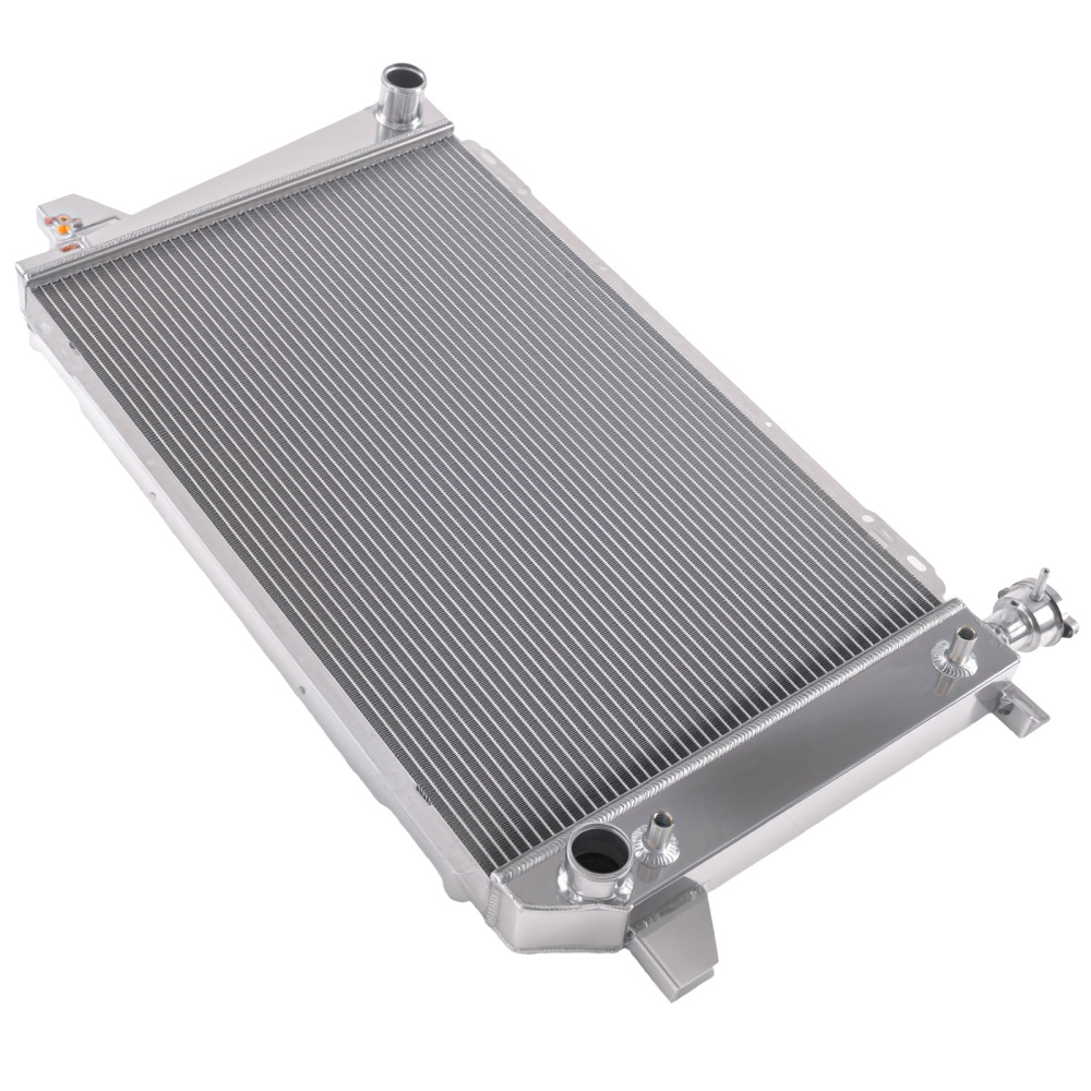 2 Row Aluminum Coolant Radiator compatible for Ford F-150/F-250 4.9L 1985-1997 DPI1452