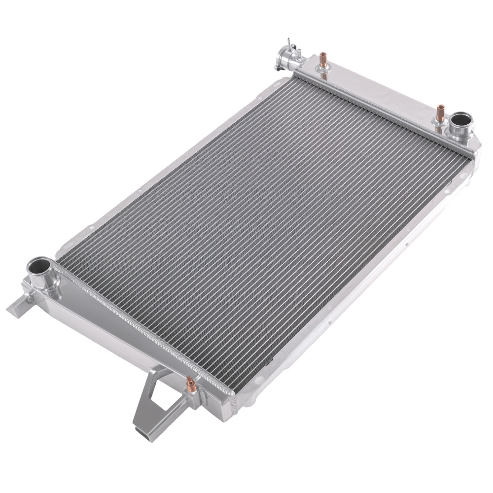 2 Row Aluminum Coolant Radiator compatible for Ford F-150/F-250 4.9L 1985-1997 DPI1452