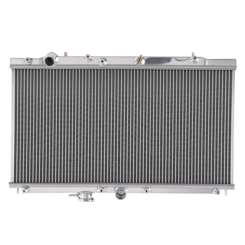 2 Row Aluminum Cooling Radiator compatible for Honda Prelude 97-01 2.2L Manual RAD1494