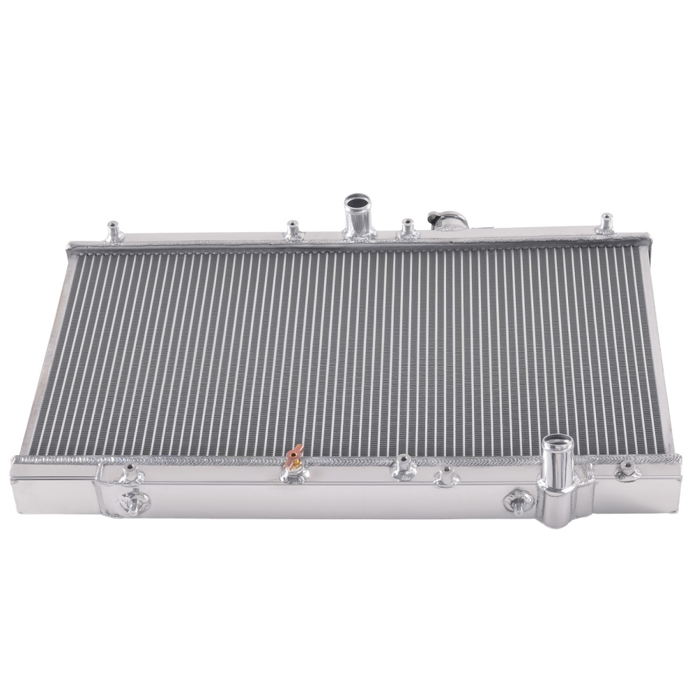 2 Row Aluminum Cooling Radiator compatible for Honda Prelude 97-01 2.2L Manual RAD1494