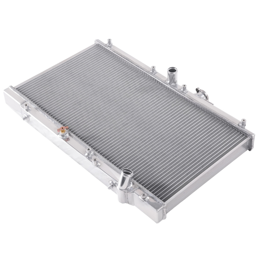 2 Row Aluminum Cooling Radiator compatible for Honda Prelude 97-01 2.2L Manual RAD1494