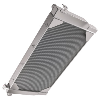 4 Row Aluminum Radiator Shroud Fan compatible for Dodge Ram 2500/3500 5.9L 1994-2002 MC1553