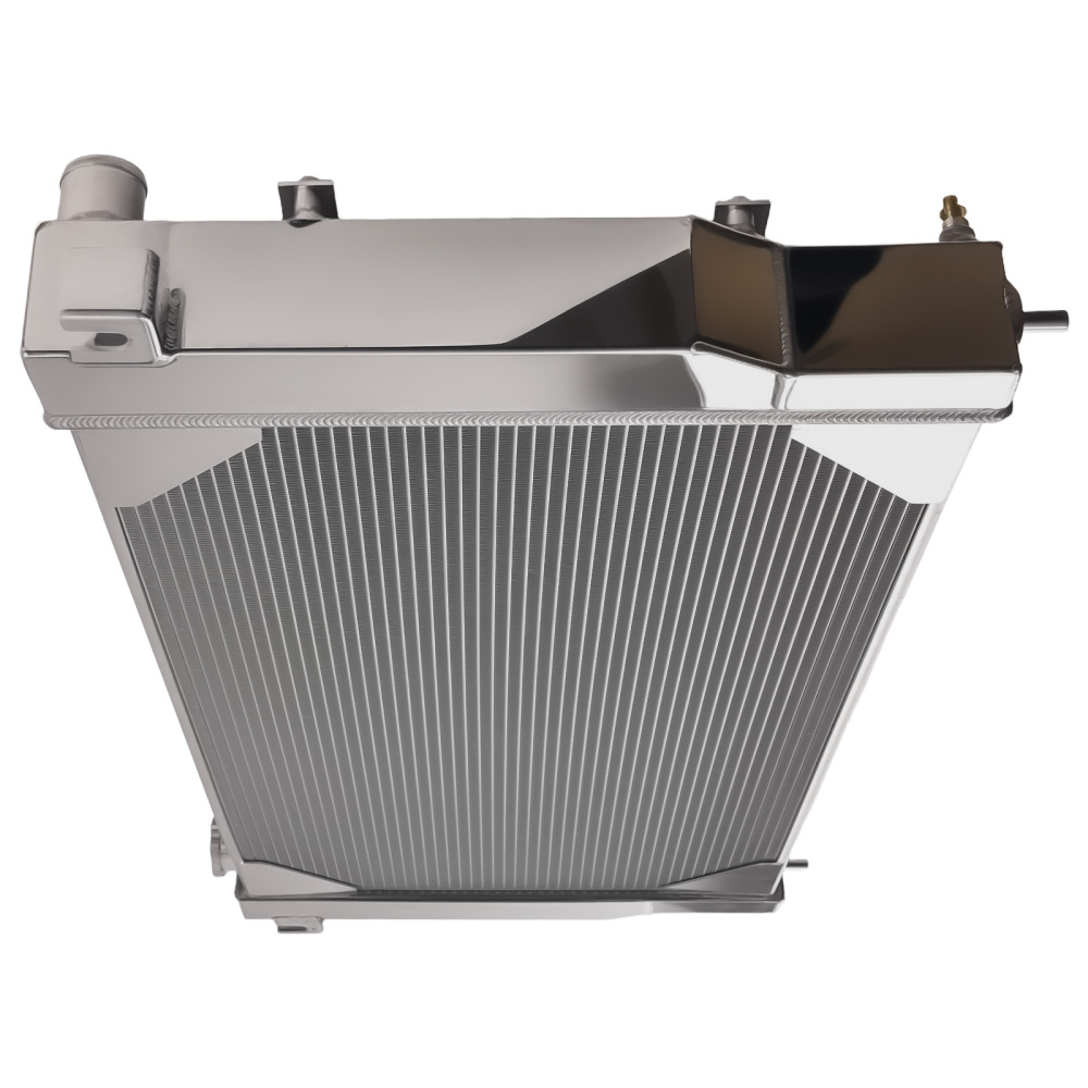 4 Row Aluminum Radiator Shroud Fan compatible for Dodge Ram 2500/3500 5.9L 1994-2002 MC1553