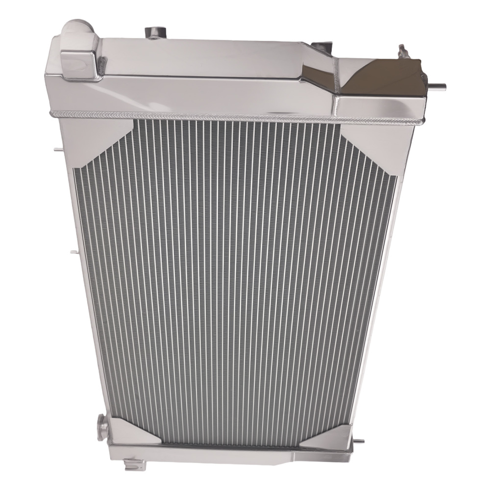 4 Row Aluminum Radiator Shroud Fan compatible for Dodge Ram 2500/3500 5.9L 1994-2002 MC1553