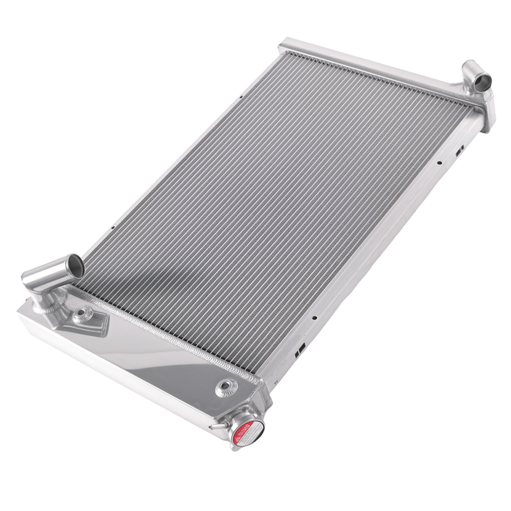 3 Row Aluminum Engine Radiator compatible for Chevy Corvette V8 5.7L 1969-1972 AT CC1655