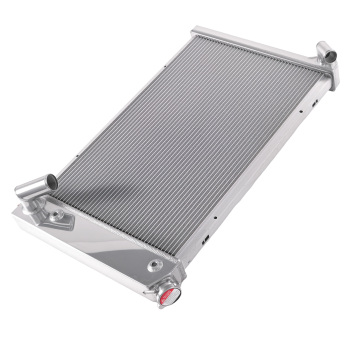 3 Row Aluminum Engine Radiator compatible for Chevy Corvette V8 5.7L 1969-1972 AT CC1655