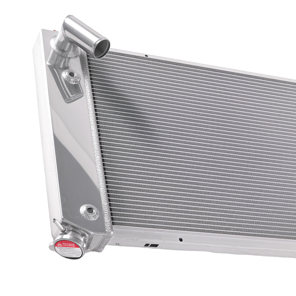 3 Row Aluminum Engine Radiator compatible for Chevy Corvette V8 5.7L 1969-1972 AT CC1655