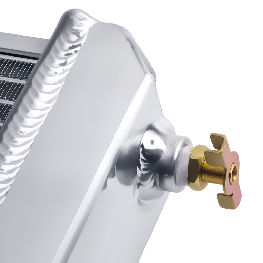 2 Row Aluminum Radiator compatible for Nissan 240sx 1995-1997 1751 CU1751 MT Coolant