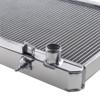 2 Row Aluminum Radiator compatible for Nissan 240sx 1995-1997 1751 CU1751 MT Coolant
