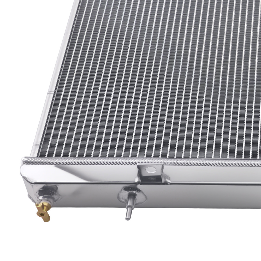 2 Row Aluminum Radiator compatible for Nissan 240sx 1995-1997 1751 CU1751 MT Coolant