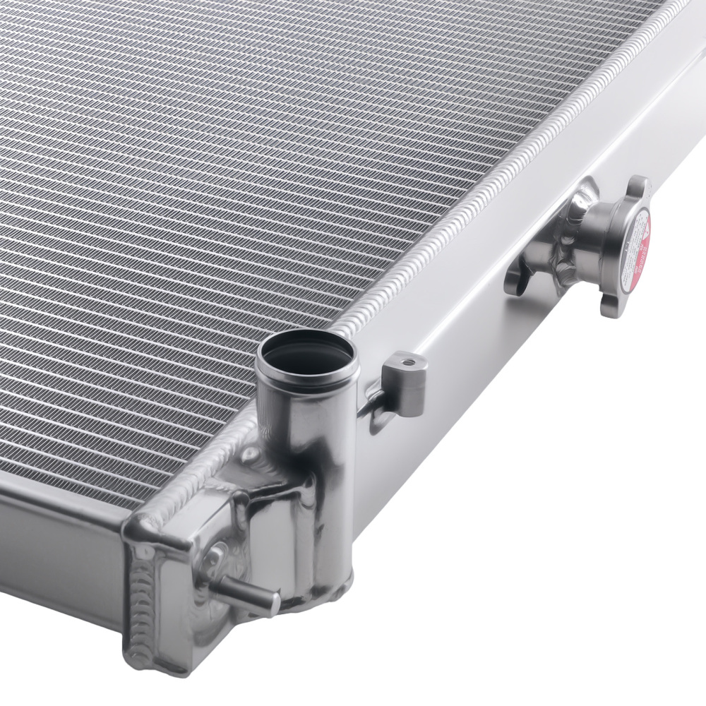 2 Row Aluminum Radiator compatible for Nissan 240sx 1995-1997 1751 CU1751 MT Coolant
