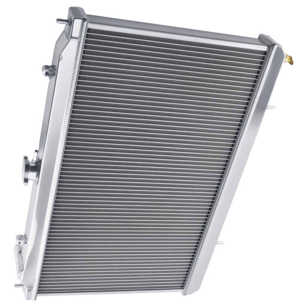 2 Row Aluminum Radiator compatible for Nissan 240sx 1995-1997 1751 CU1751 MT Coolant