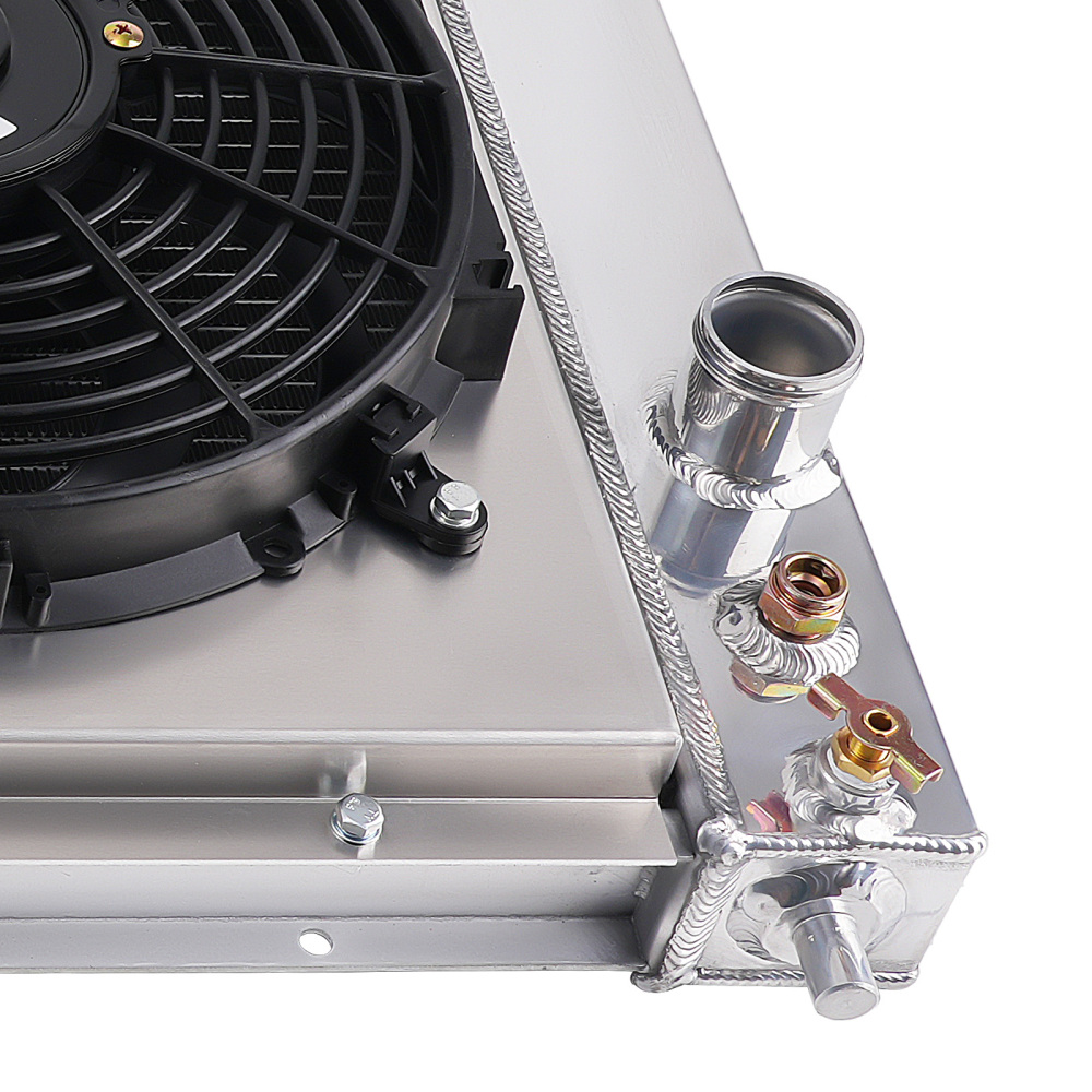 3 Row Radiator compatible for Chevy Blazer S10 compatible for GMC Jimmy 4.3L V6 1996-2005 8524729640 Flow