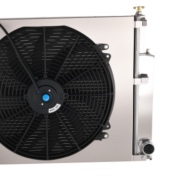 2-Row Aluminum Radiator Kit compatible for BMW E30 E36 325i 328i M3 1988-1999 DPI1841