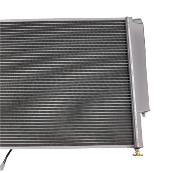 2-Row Aluminum Radiator Kit compatible for BMW E30 E36 325i 328i M3 1988-1999 DPI1841