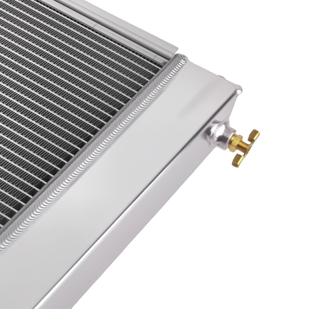 3-Row Aluminum Radiator compatible for Ford Mustang GT/Cobra V8 4.6L 1997-2004 2456 AT