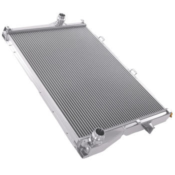 2 Row Aluminum Coolant Radiator compatible for BMW 525i 528i 540i M5 1999-2005 CRS2285