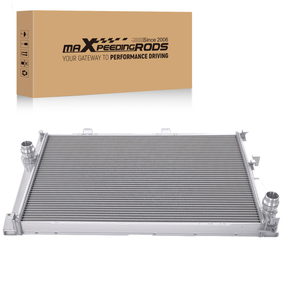 2 Row Aluminum Coolant Radiator compatible for BMW 525i 528i 540i M5 1999-2005 CRS2285