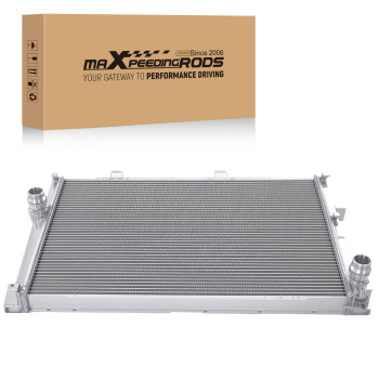 2 Row Aluminum Coolant Radiator compatible for BMW 525i 528i 540i M5 1999-2005 CRS2285
