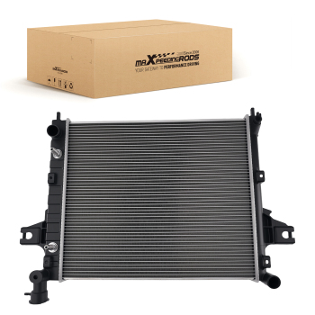 Aluminum Cooling Radiator compatible for Jeep Grand Cherokee 4.7L 2001-2004 Trans Cooler
