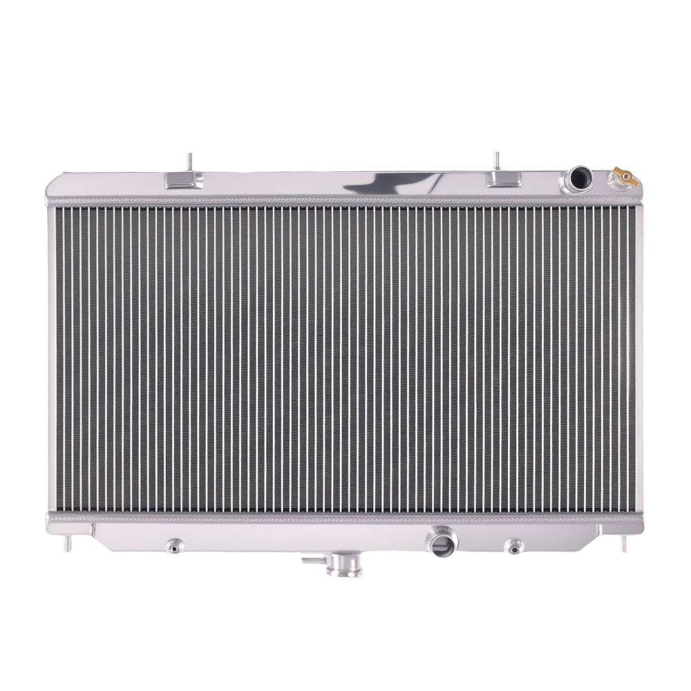 2 Row Aluminum Engine Coolant Radiator compatible for Nissan Sentra SE-R 1.8L 2.5L 00-06