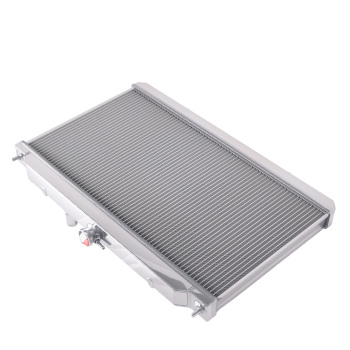 2 Row Aluminum Engine Coolant Radiator compatible for Nissan Sentra SE-R 1.8L 2.5L 00-06
